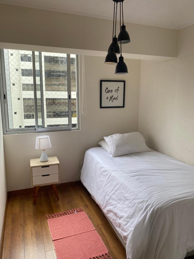 Hermoso Apartamento Con Piscina Miraflores- Canvas Lima Bagian luar foto