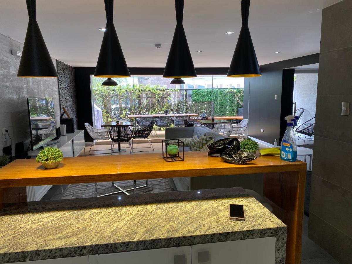 Hermoso Apartamento Con Piscina Miraflores- Canvas Lima Bagian luar foto